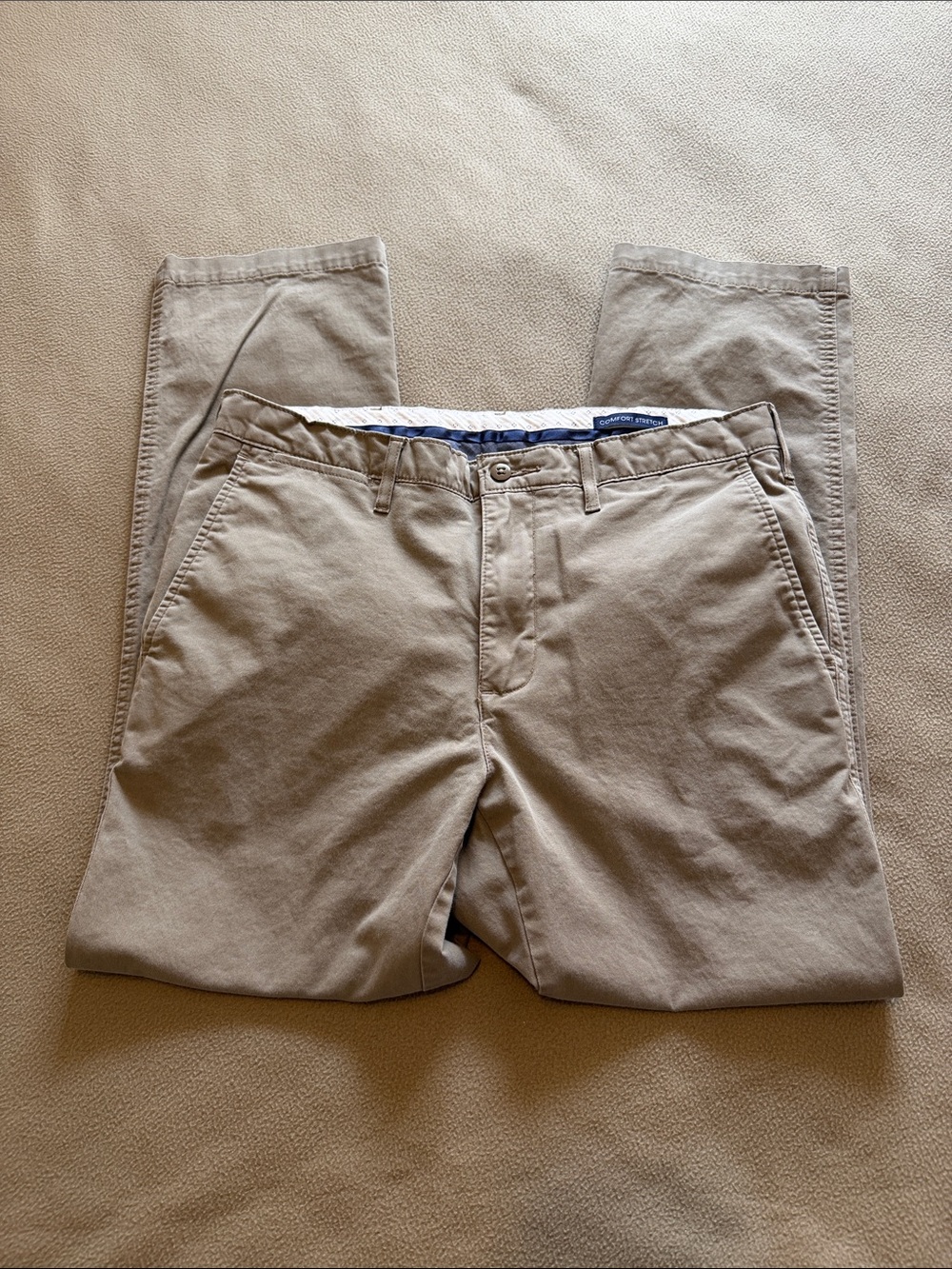 Cremieux Khaki Chinos. Men's 34x30.